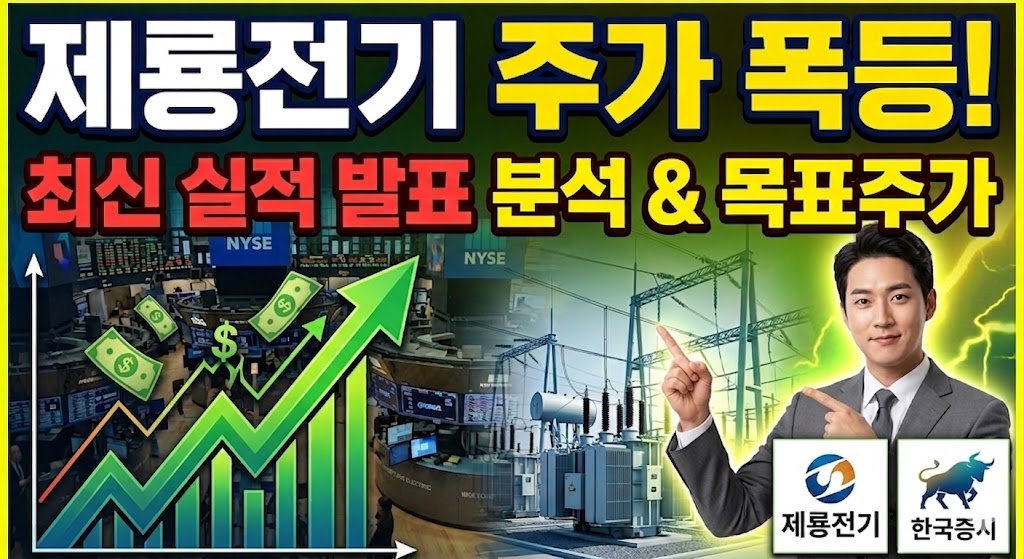 제룡전기 주가 전망 및 실적 분석 썸네일